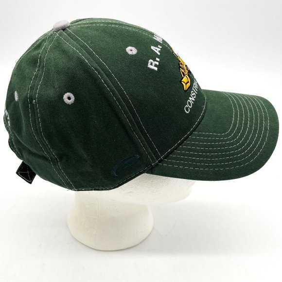 Pukka Baseball Hat Mens OS Adjustable R A Miller Construction Green Backhoe Cap - Picture 2 of 8